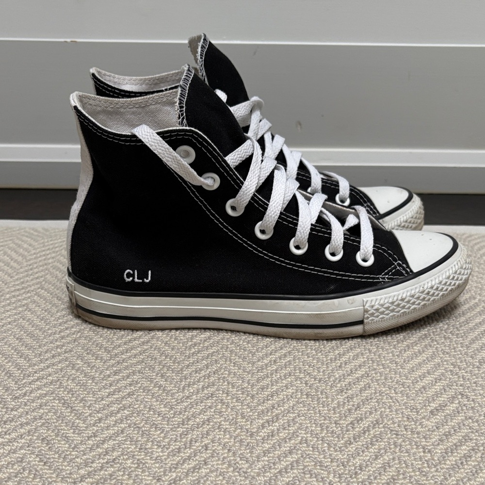 CONVERSE Custom Made Black High Tops